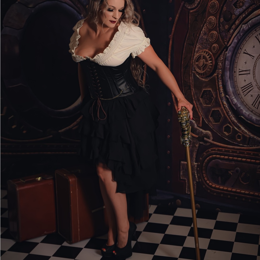 Steampunk Top and Skirt